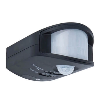 Zewnętrzna lampa z czujnikiem ruchu TORUS 9701501330 Lutec IP44 czarny