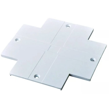 Pokrywa zaślepka łącznika do szynoprzewodu 8136 Shilo metal biała