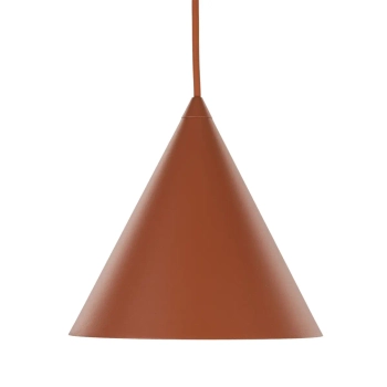 Wisząca lampa stożkowa CONO 10076 nad stół ceglany