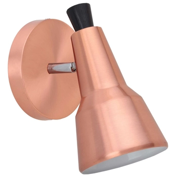 Kinkiet LAMPA ścienna AULETTA LP-507/1W Light Prestige metalowa OPRAWA industrialny reflektorek regulowany miedziany