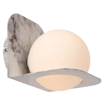 Nowoczesna lampa ścienna DAVY 04211/01/36 Lucide kula szary biały