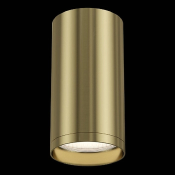 Sufitowa LAMPA downlight FOCUS S C052CL-01BS Maytoni metalowa OPRAWA spot plafon tuba mosiądz