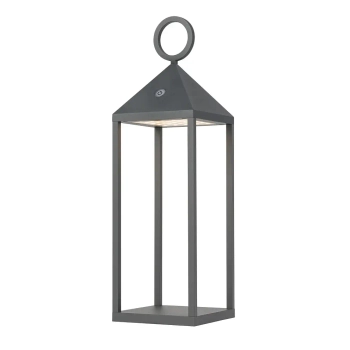 Stojąca latarenka na taras PICNIC LED 8177 LED 2,2W 3000K IP54 grafit