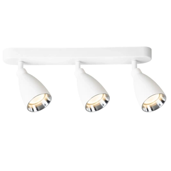Potrójny sufitowy plafon Campana LP-3103/3WS WH regulowany biały