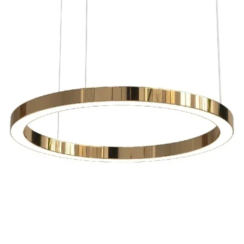 Wisząca lampa do salonu Aurum M PL0116-90-CCT LED 38W CCT złota