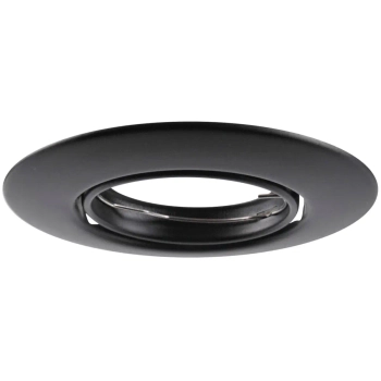 Ruchoma lampa sufitowa OPIN 306418 podtynkowa okrągła czarna