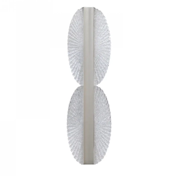 Kinkiet ścienny glamour do salonu kryształowy POND LED 12W 3000K AZ6781 champagne