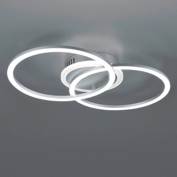 Ledowa lampa sypialniana HALIA nad łóżko LED 25W 3000K srebrna