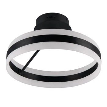 Sufitowy plafon pierścień Dios 631410132 LED 21W 2300-4000K czarny