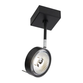 LAMPA sufitowa FUSSA 2218 Shilo regulowana OPRAWA reflektorowa SPOT metalowy jerry czarny