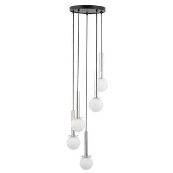 Lampa wisząca Daisy 40765 Sigma kaskada bubbles srebrna biała