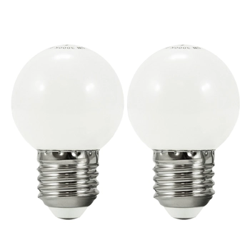 Komplet 2 żarówek mlecznych do girlandy Party LED 0,5W IP44