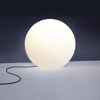Ogrodowa LAMPA stojąca Ø45 CUMULUS M 6977 Nowodvorski dekoracyjna OPRAWA kula ball outdoor IP44 biała