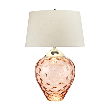 Lampa stojca QN-SAMARA-TL-LRG-SLM do gabinetu łososiowa