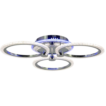 Sufitowa lampa DRS2032/3 rings 48 LED 47W 3000-6000K tryb nocny chrom