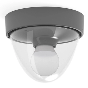 Zewnętrzna lampa nowoczesna NOOK 7965 elewacyjny plafon grafitowy