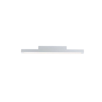 LAMPA sufitowa OTARU 7768 Shilo prostokątna OPRAWA natynkowa LISTWA do łazienki LED 19,2W 3000K IP44 biała