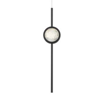 Salonowa lampa wisząca Barletta QN-BARLETTA-1P-BK LED 6W 3000K czarny