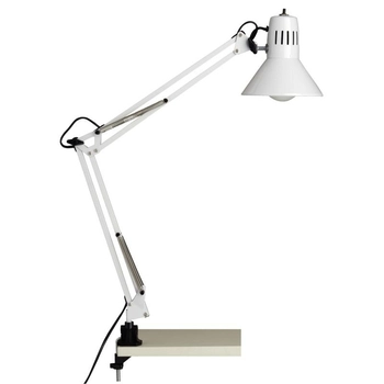 Lampa kreślarska Hobby 10802/05 mocowana na imadło biała