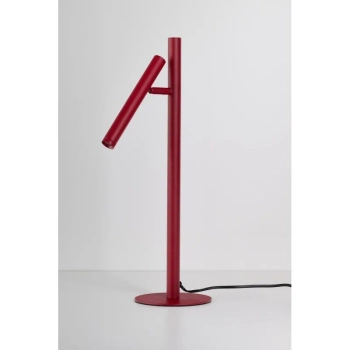 Biurkowa lampa TROST burgundowa AZ6800 1xLED 4,5W 3000K tuba