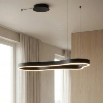 Wisząca lampa MIRABELLA czarna AZ6744 1x48W LED 3000K ściemnialna