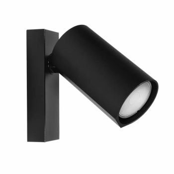 Naścienna lampa regulowana Bora 1630 tubka metalowy czarny