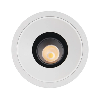 Minimalistyczny wpust GALEXO lampa do zabudowy LED 7W 3000K biała