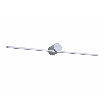 Kinkiet nad lustro Modern Slim LP-777/1W L CH LED 8W chrom podłużna lampa ścienna