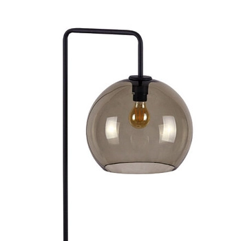 Stojąca lampa podłogowa Monaco 8794 ball do salonu czarna loft