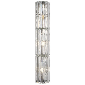 Kryształowa lampa ścienna Facet MOD094WL-03CH Maytoni tuba chrom