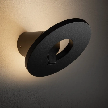 Grafitowy kinkiet zewnętrzny AXION 11937 1xLED 8W 3000K IP65