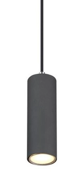 Lampa wisząca Robby 57911HG do sypialni drewno grafitowa