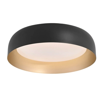 Nasufitowa lampa Osko 14215-18 LED 27,5W 2700-5000K okrągła czarna