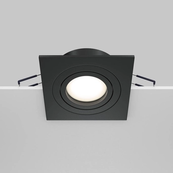 Lampa podtynkowa z regulacją Atom DL024-2-01B do salonu czarny