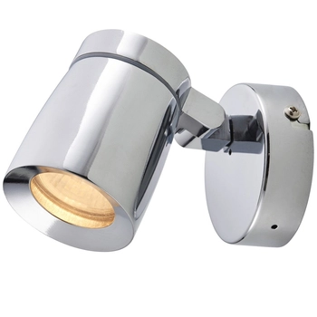 Spot sufitowy reflektor regulowany IP44 chrom Knight outlet