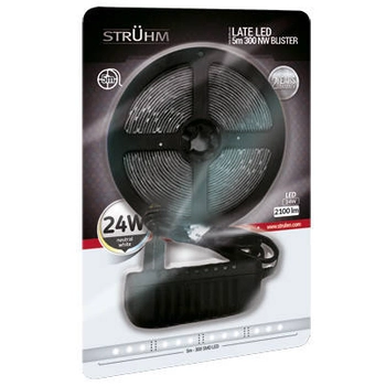 Taśma LED 24W 4000K LATE LED 03583 Ideus pasek 5 metrów 2100lm biała