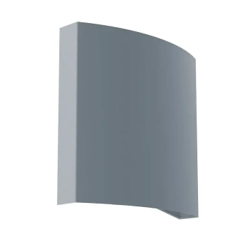 Ścienna lampa do jadalni BORDE 8046 tkaninowa szara