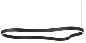 Lampa wisząca nad stół Mirabella AZ5093 LED 60W 3000K czarna