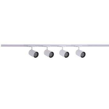 System szynowy Tokio LP-787 SET 1F WH regulowany reflektorki 1-fazowy białe