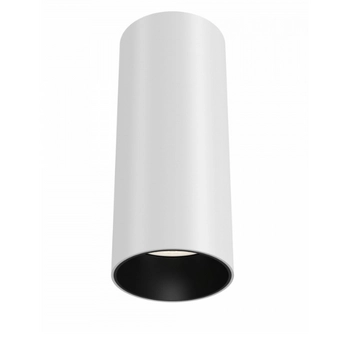 Okrągła lampa sufitowa tuba Focus C056CL-L12W3K-W-W LED 12W 3000K biała