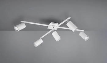 Sufitowa lampa nowoczesna Marley 612400501 z regulacją biała hol