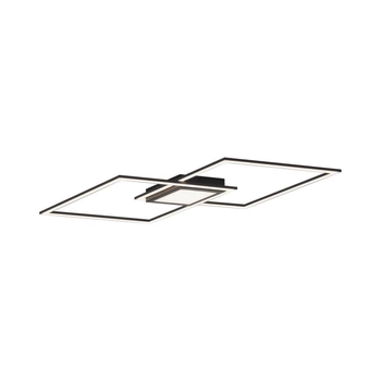 Natynkowa lampa Asmin squares LED 45W aluminium stal