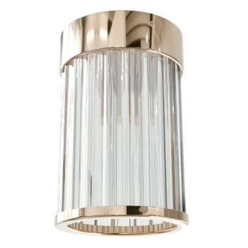 Sufitowa lampa do salonu Fiatto PL Gold 8 OR86089 szklana złota