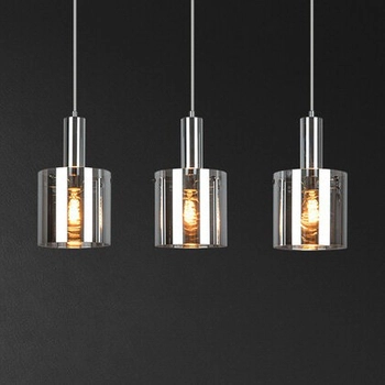 Kaskada LAMPA wisząca DONATI 5250 Rabalux loftowy zwis na listwie do kuchni chrom