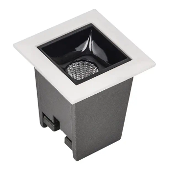 Sufitowy plafon ringowy 22017 LED 80W 3000K do kuchni czarny