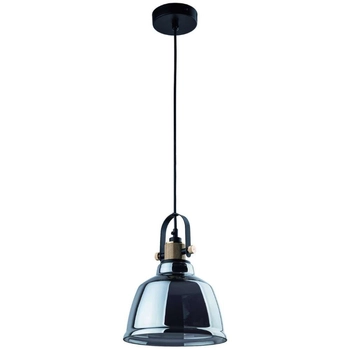 Industrialna LAMPA wisząca AMALFI 9152 Nowodvorski regulowana OPRAWA loftowy ZWIS szklany srebrny