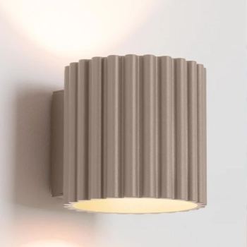 Kaszmirowa lampa ścienna AURA SL.1816 ryflowana G9