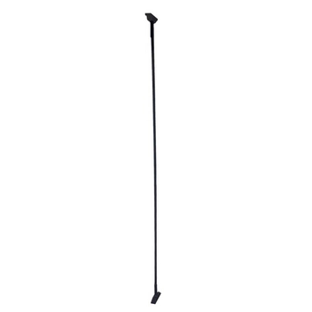 Minimalistyczna lampa sufitowo ścienna Surika 6020 Shilo LED 27W 3000K 300 cm metal czarna