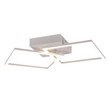 Sufitowa lampa do salonu ASTRIL DL131-64492 LED 20W 4000K ramki białe