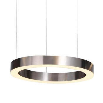Podwieszany pierścień Circle ST-8848-40 nickel LED 42W 3000K nad stół nikiel